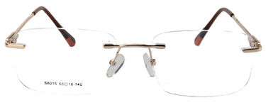 Men Urban Eyeglasses : Precious - Gold - SpecSMART Eye Clinic (Front View)